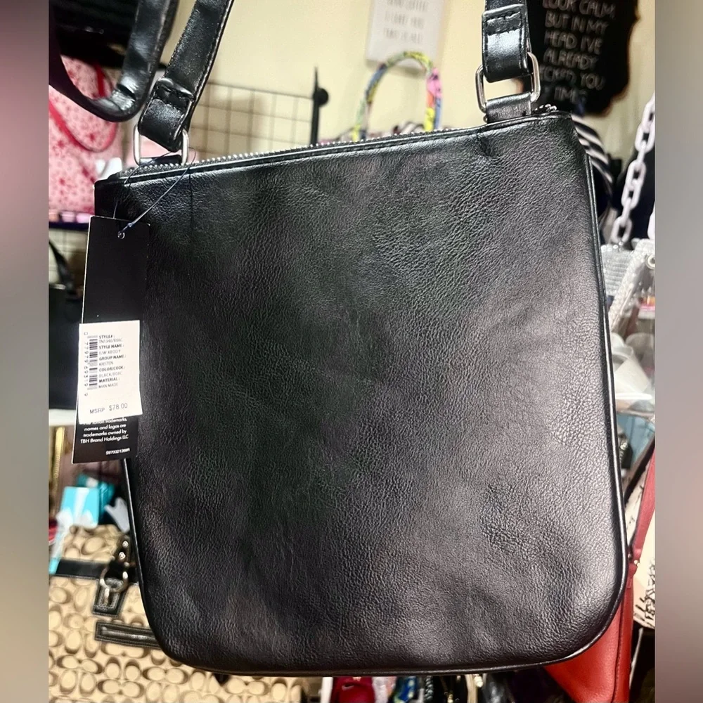 Tahari Black Crossbody Bag - Picture 2 of 5